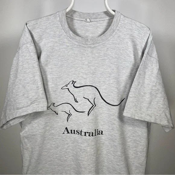 Vintage 90s Australia Kangaroo Graphic T-Shirt - Picture 3 of 8